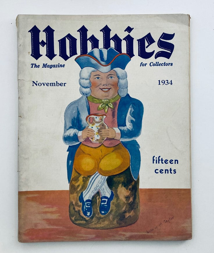 VTG Hobbies Magazine for Collectors November 1934 Rocks and Minerals No Label