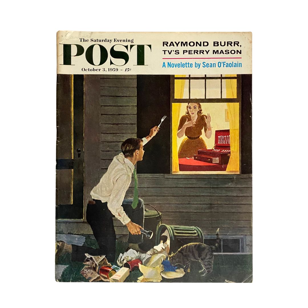 Saturday Evening Post Magazine October 3 1959 Quaint Places - Hughes No Label