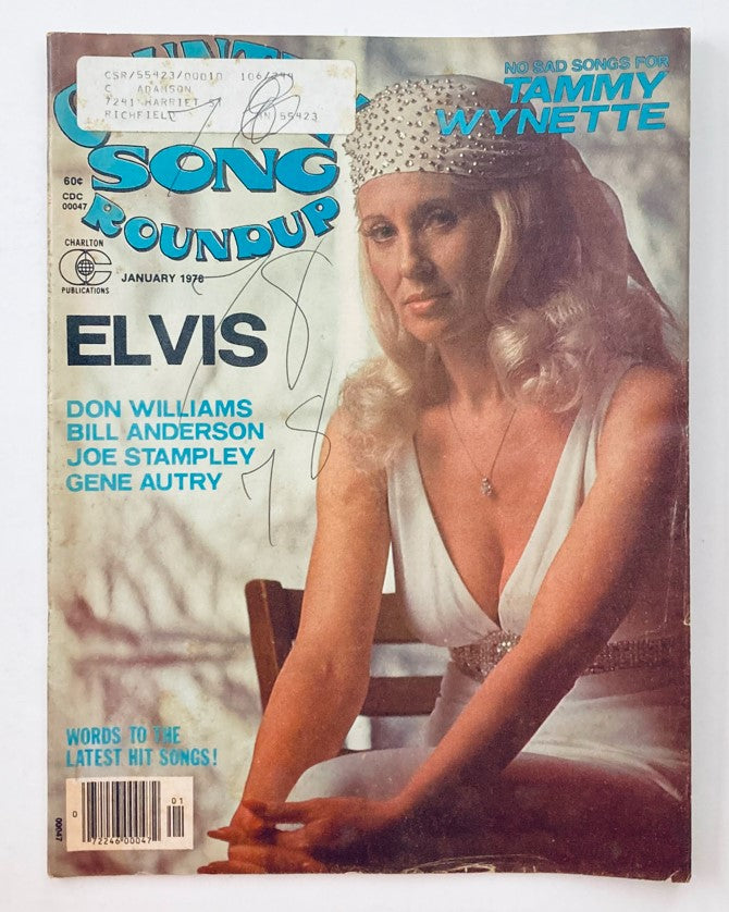 VTG Country Song Roundup Magazine January 1978 Tammy Wynette & Don Williams