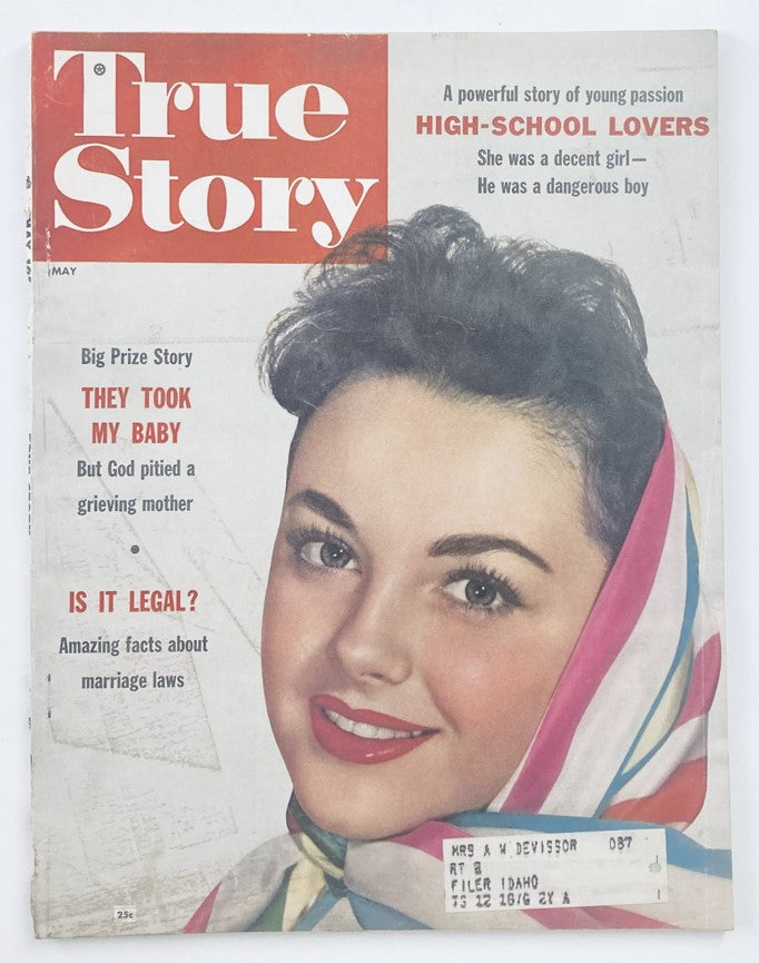 VTG True Story Magazine May 1956 What Chance Has a Second Marriage?