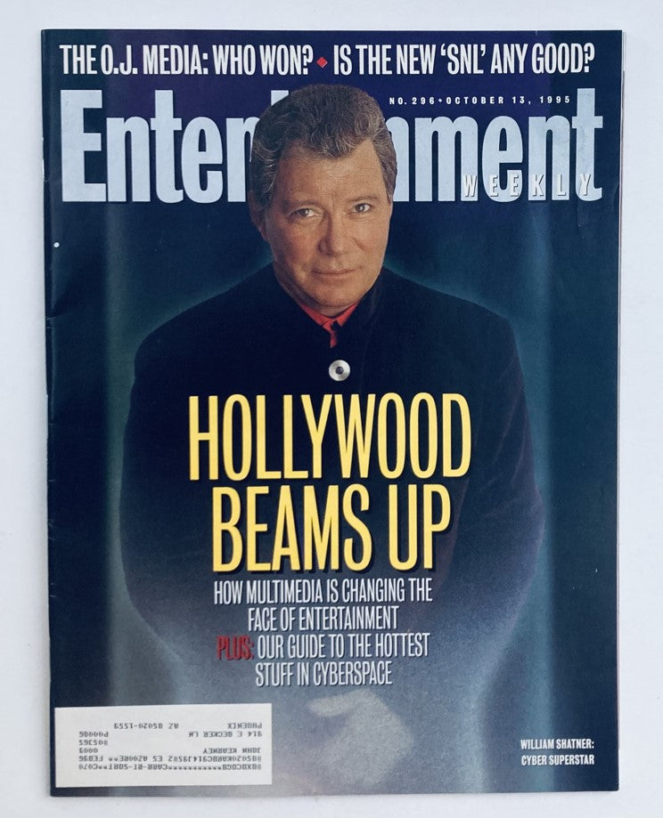 Entertainment Weekly Magazine October 13 1995 No. 296 William Shatner