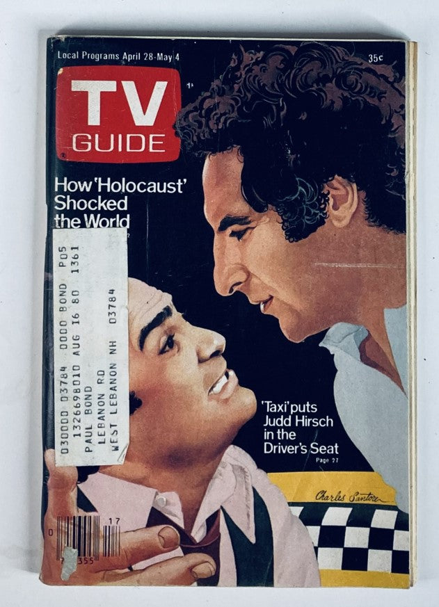 TV Guide Magazine April 28 1979 Danny DeVito and Judd Hirsch NH Ed.