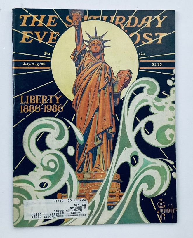 The Saturday Evening Post Magazine July 1986 Vol 258 No. 5 Liberty 1886-1986