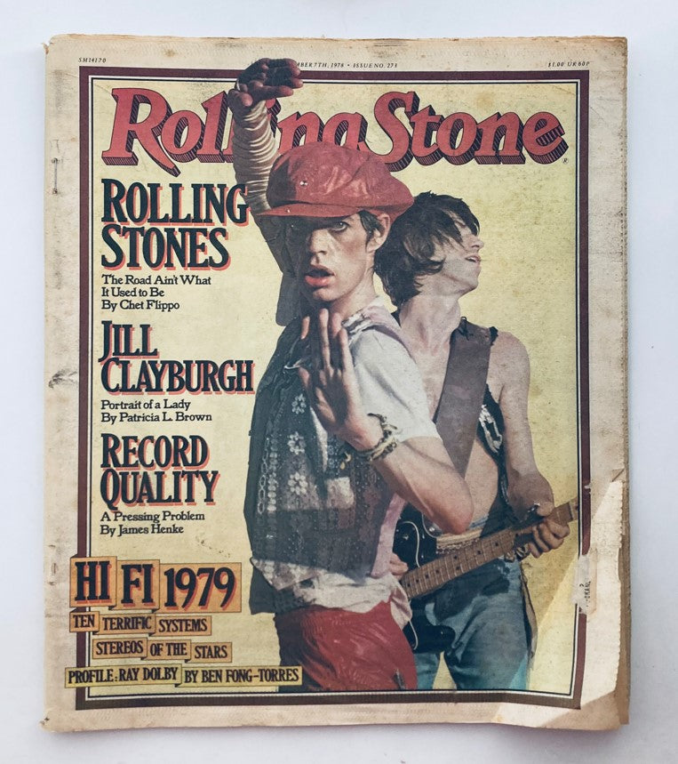 VTG Rolling Stone Magazine September 7 1978 Issue 273 Mick Jagger Keith Richards