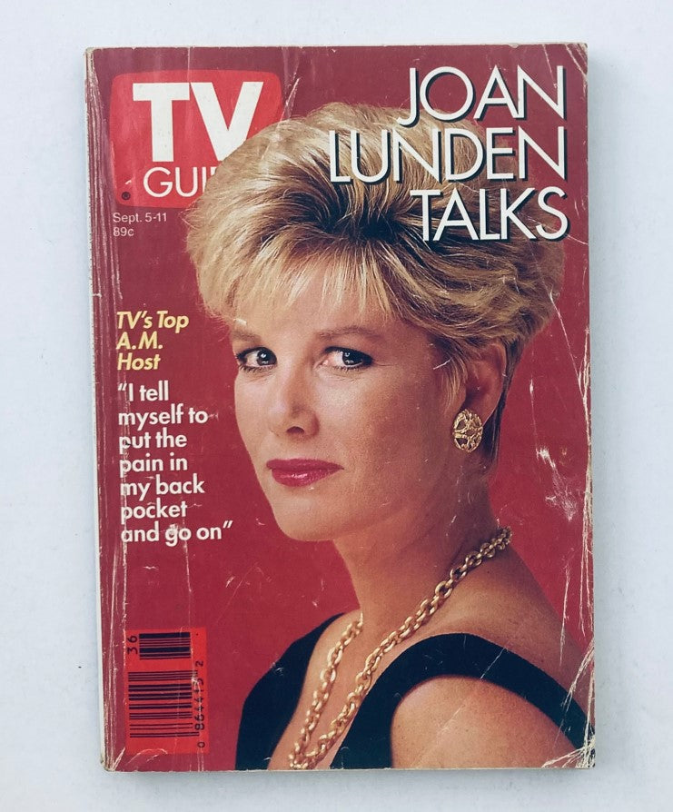 TV Guide Magazine September 5 1992 Joan Lunden Philadelphia Ed. No Label