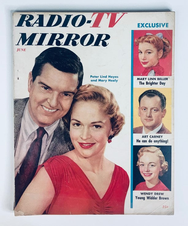 VTG Radio-TV Mirror Magazine June 1954 Peter Lind Hayes and Mary Healy No Label