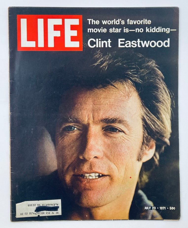 RES* Life Magazine July 23 1971 Vol 71 No. 4 Clint Eastwood Favorite Movie Star