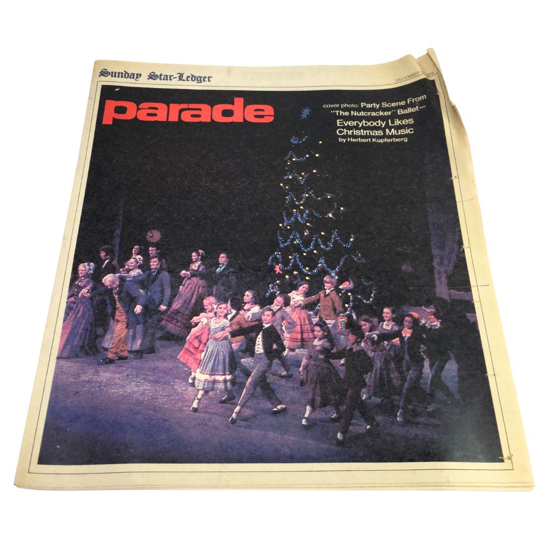 Sunday Star Ledger Parade 12/19/76 Nutcracker Ballet Everybody Likes Xmas Music