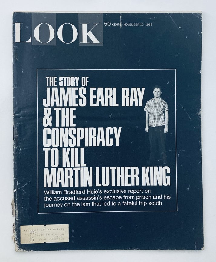 RES*VTG Look Magazine November 12 1968 Vol 32 No. 23 The Story of James Earl Ray