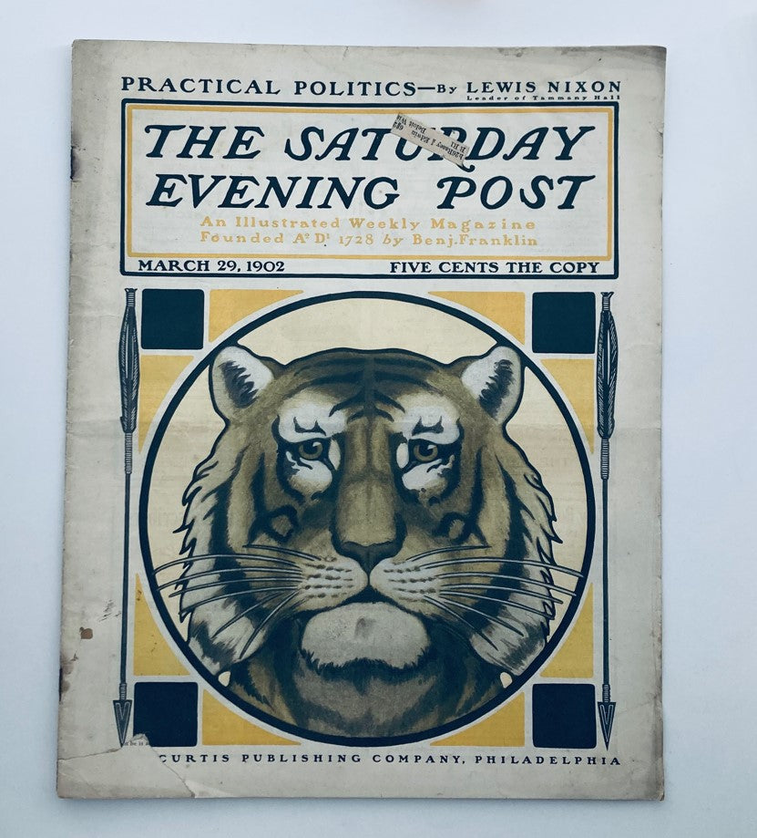 The Saturday Evening Post March 29 1902 Practical Politics by Lewis Nixon