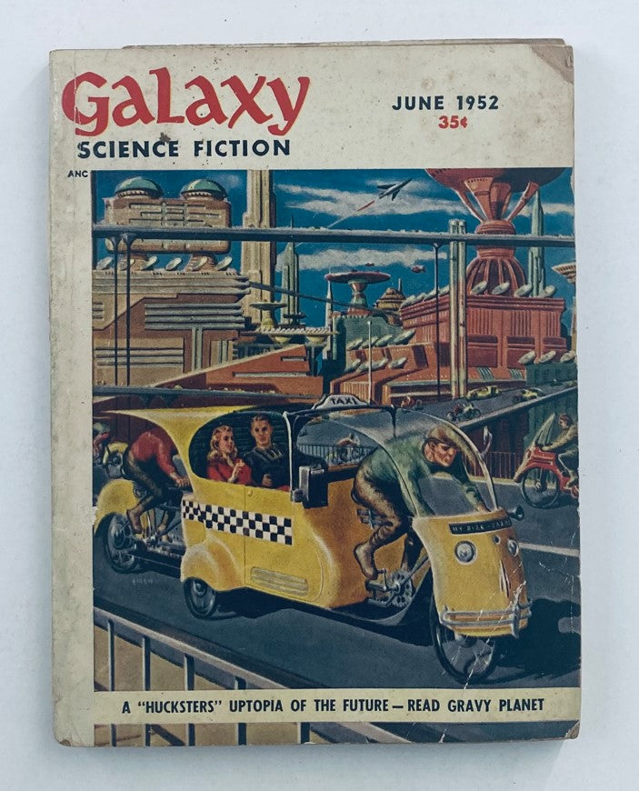 Galaxy Science Fiction Magazine June 1952 Vol 4 No. 3 Gravy Planet No Label