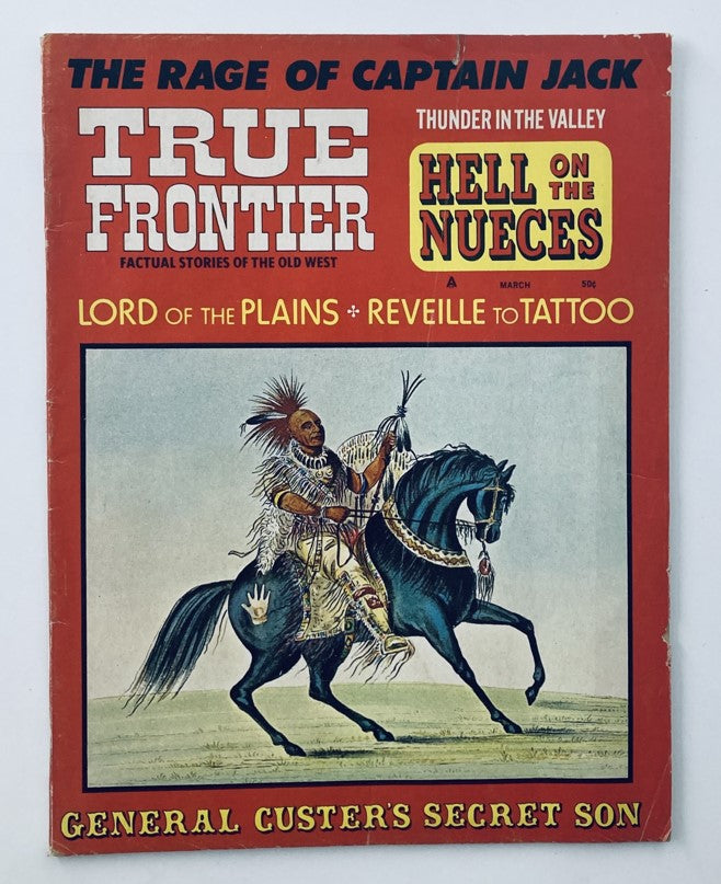 VTG True Frontier Magazine March 1971 Vol 4 No. 2 Lord of the Plains No Label