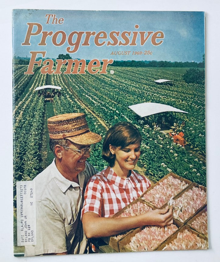 VTG The Progressive Farmer Magazine August 1969 Vol 84 #8 How To Outfox a Skunk