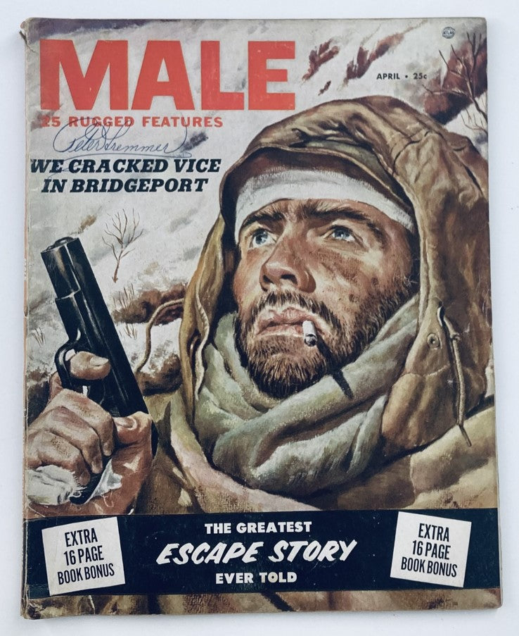 VTG Male Magazine April 1953 Vol 3 #4 The Greatest Escape Story Ever No Label