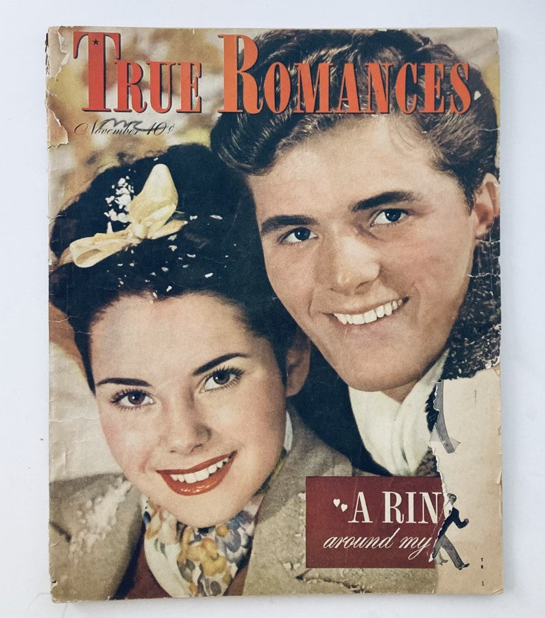 VTG True Romances Magazine November 1946 Vol 44 #3 My First Turkey No Label