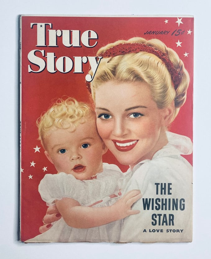 VTG True Story Magazine January 1945 Vol 51 No. 6 The Wishing Star No Label