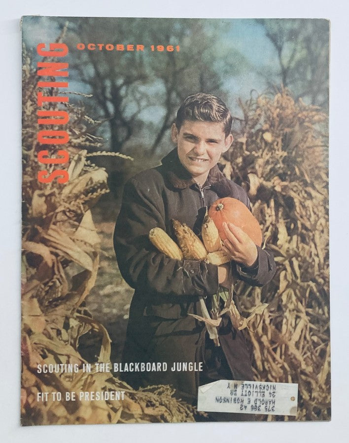 VTG Scouting Magazine October 1961 Vol 49 #8 Scouting in the Blackboard Jungle