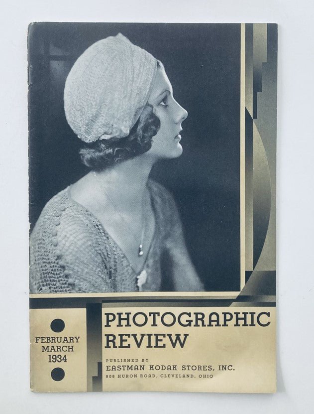 VTG Photographic Review Magazine February 1934 Cooke Anastigmat F.6.3. No Label