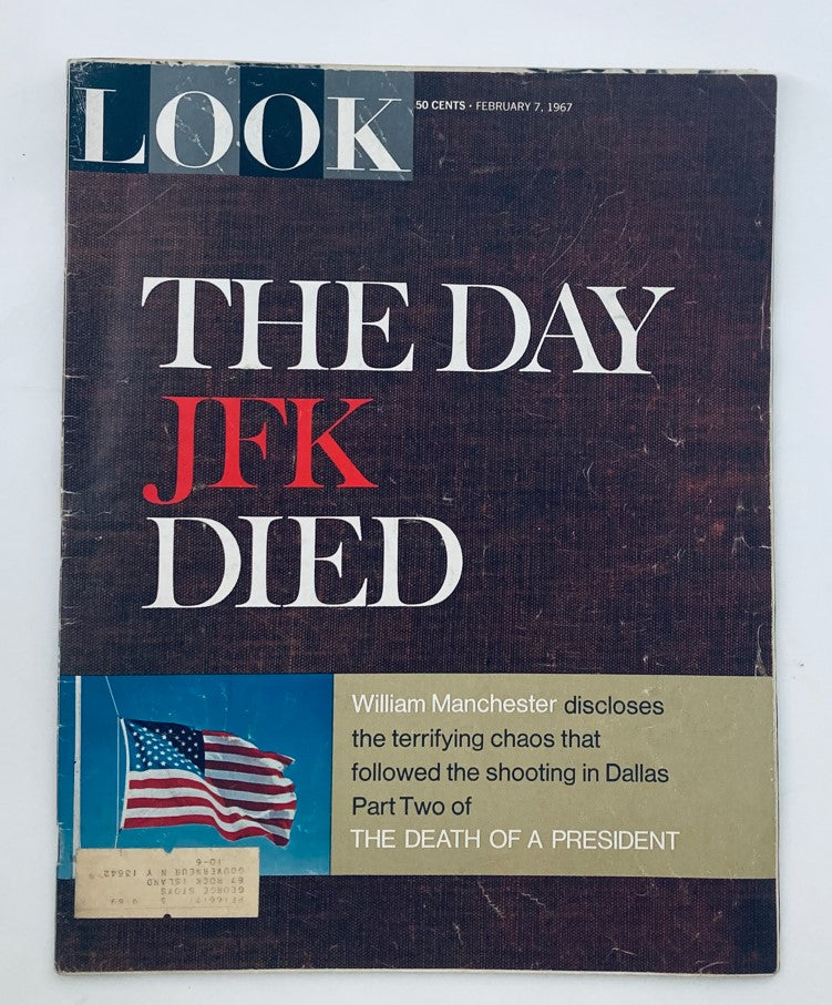 VTG Look Magazine February 7 1967 Vol 31 No. 3 The Day John Kennedy Died