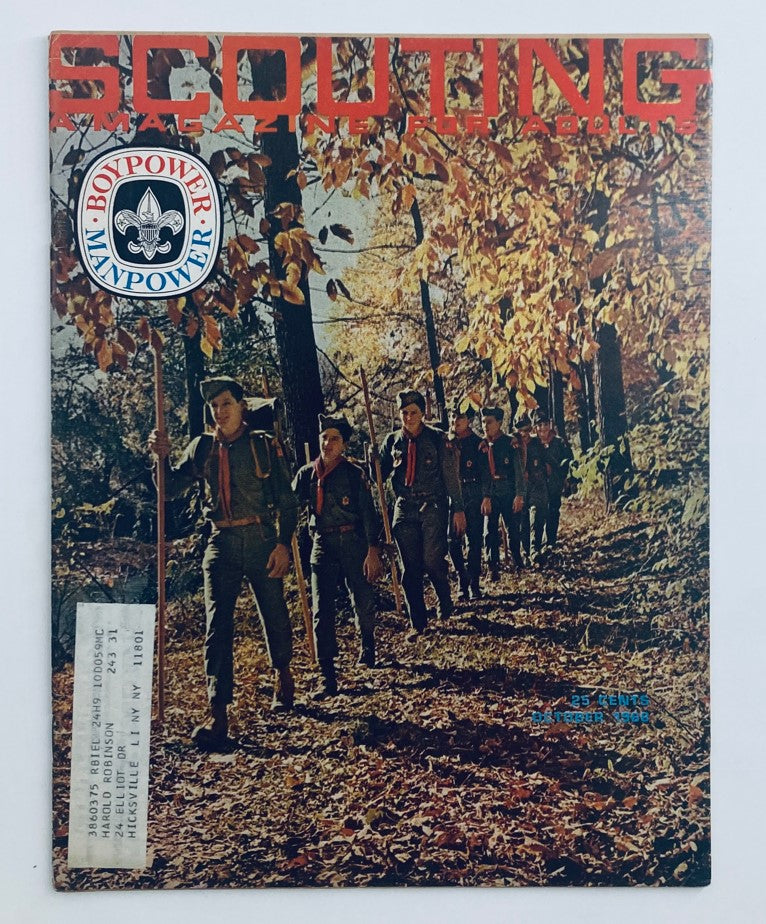 VTG Scouting Magazine October 1968 Vol 56 No. 8 Jamboree Word for Adventure