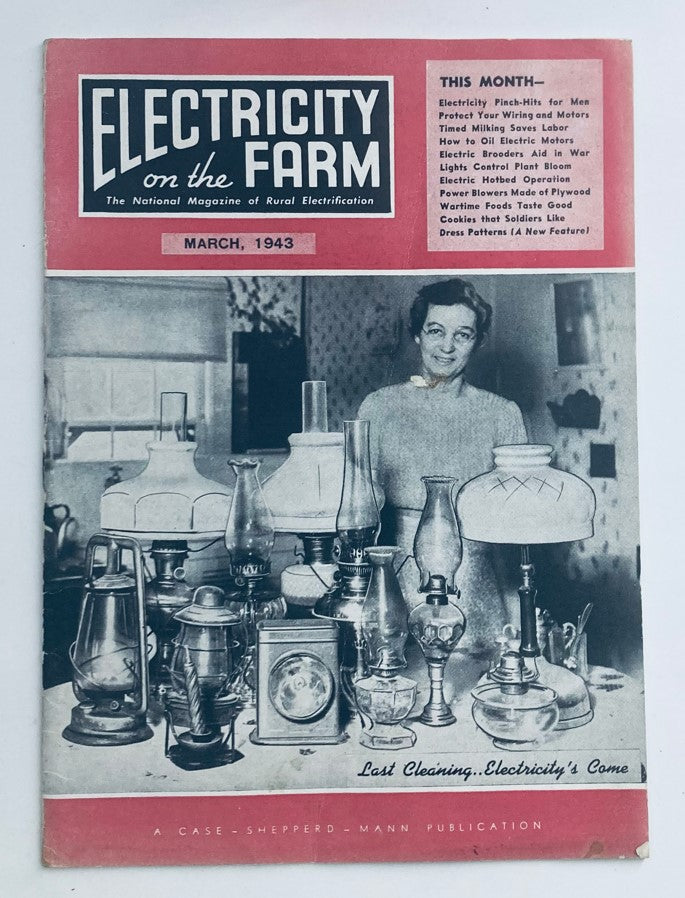 VTG Electricity on the Farm Magazine March 1943 Electricity Pinch-Hits