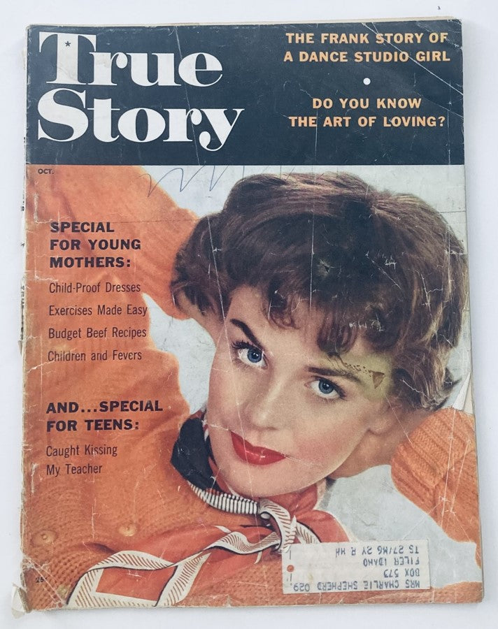 VTG True Story Magazine October 1958 Vol 79 No. 3 Life in a Goldfish Bowl