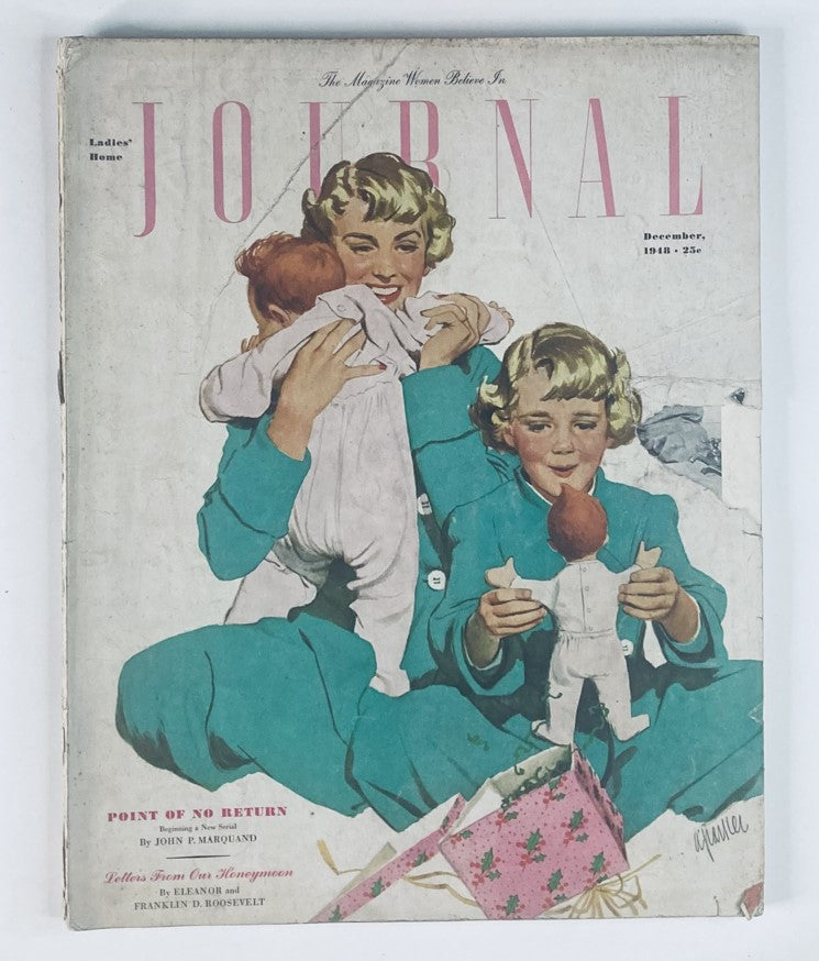 Ladies' Home Journal Magazine December 1948 Vol 65 No. 12 Point of No Return