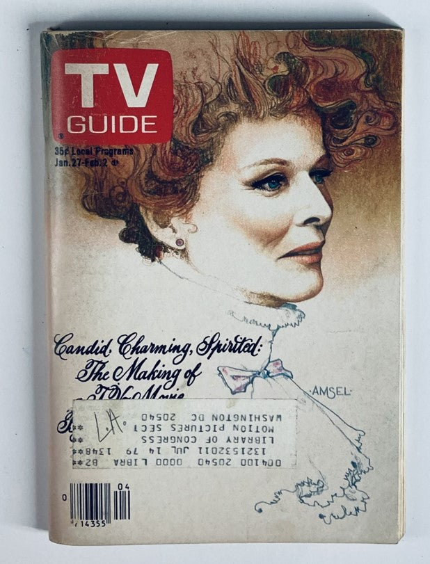 TV Guide Magazine January 27 1979 #1348 Katharine Hepburn LA Metro Ed.