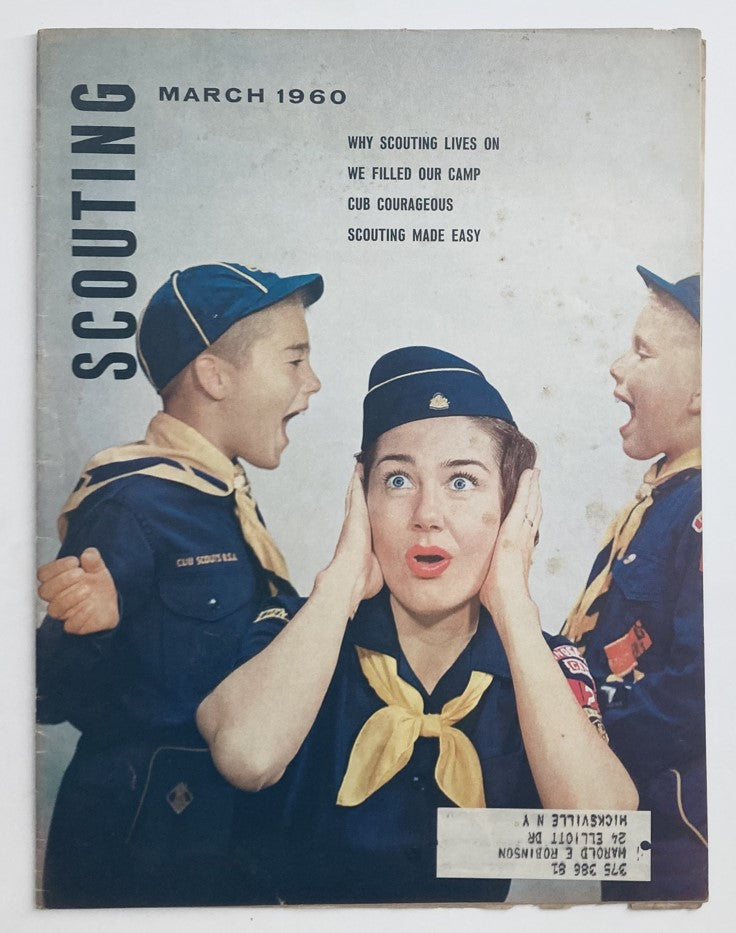 VTG Scouting Magazine March 1960 Vol 48 No. 3 Cub Scout Den Meeting