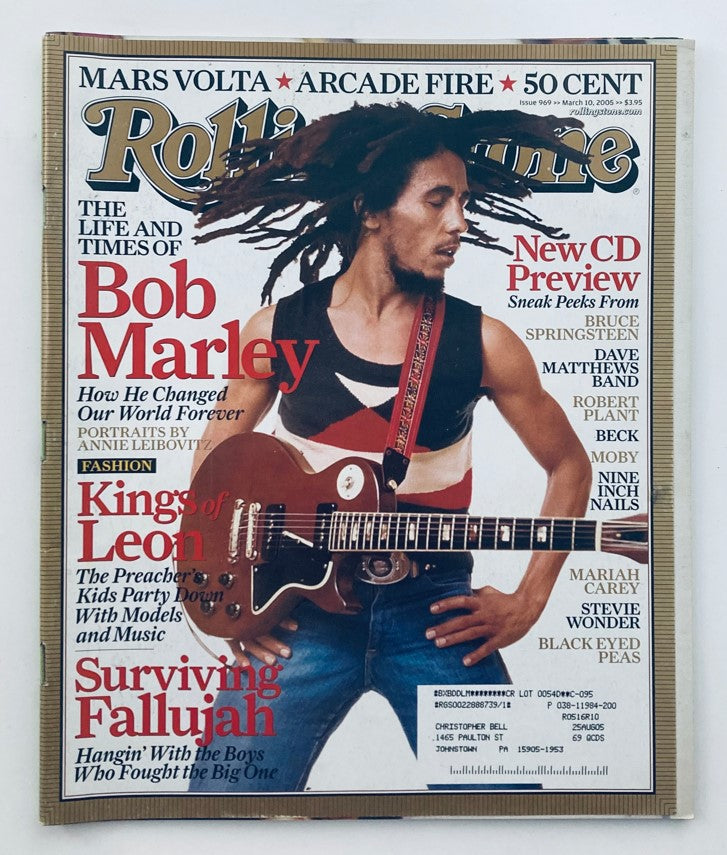 Rolling Stone Magazine March 10 2005 #969 The Life and Times of Bob Marley