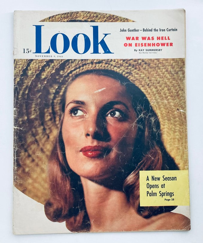 VTG Look Magazine November 9 1948 Vol 12 No. 23 New Season Opens at Palm Spring