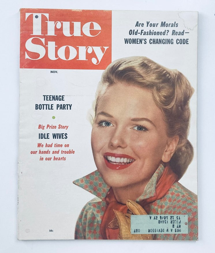 VTG True Story Magazine November 1955 Vol 73 No. 4 Teenage Bottle Party