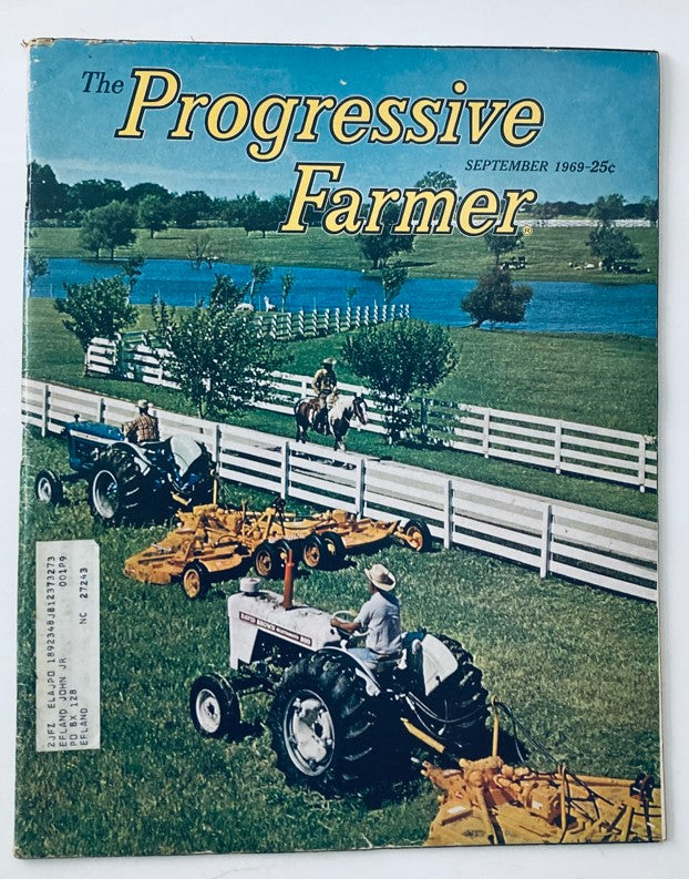 VTG The Progressive Farmer Magazine September 1969 Dairy Steers are Moneymakers