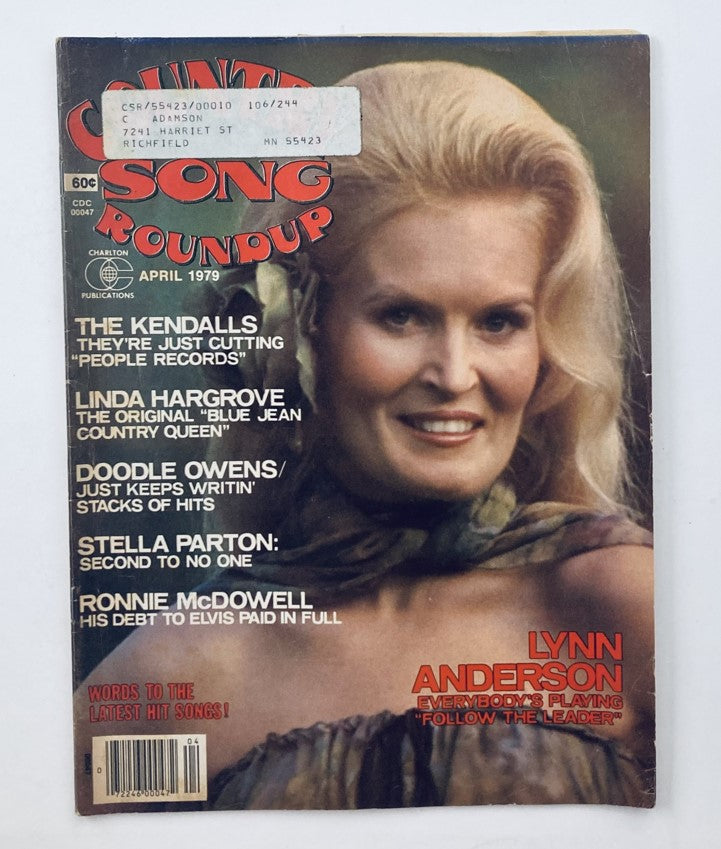 VTG Country Song Roundup Magazine April 1979 Lynn Anderson 'Follow the Leader'