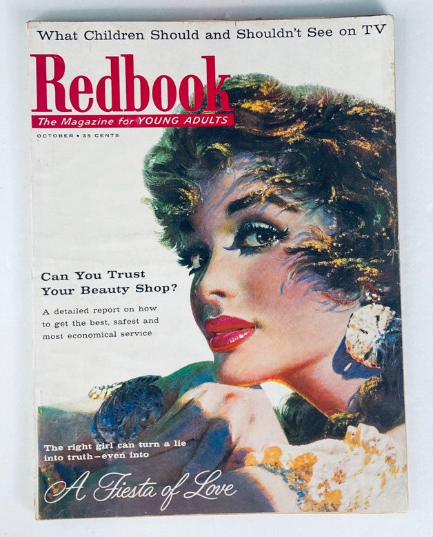 VTG Redbook Magazine October 1957 Vol 109 No. 6 A Fiesta of Love No Label