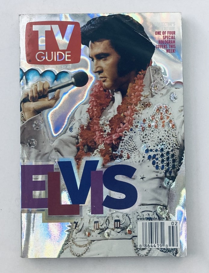 TV Guide Magazine January 13 2001 Elvis Presley Hologram Cincinnati Ed. No Label