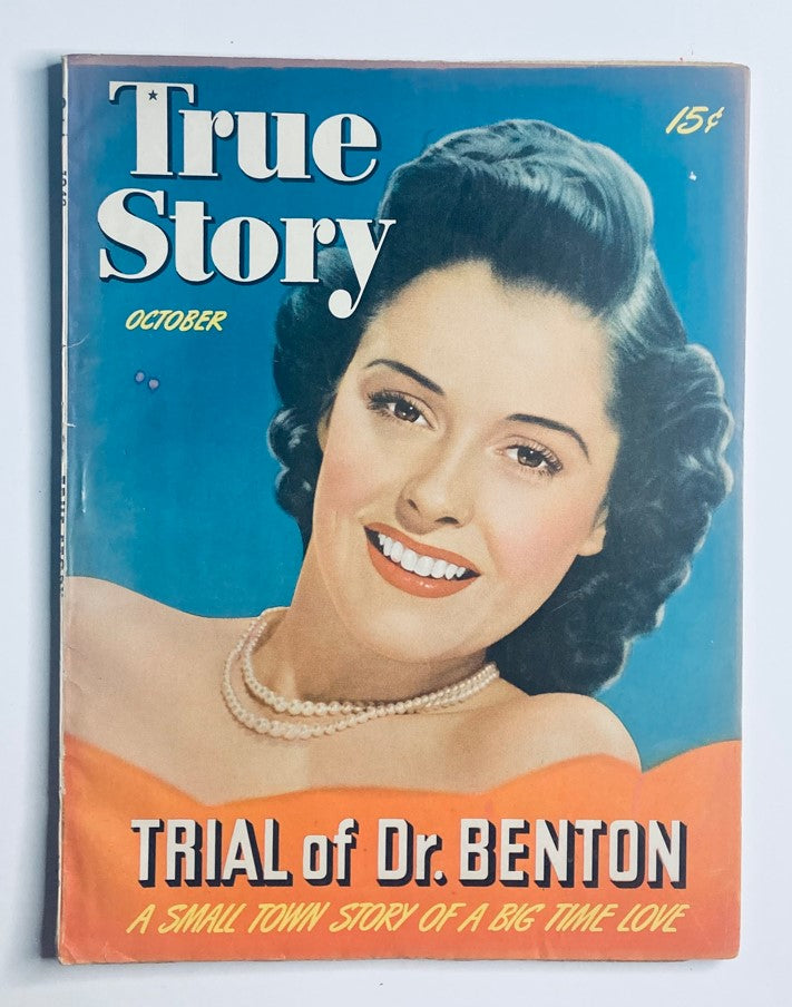 VTG True Story Magazine October 1943 Vol 49 No. 3 Trial of Dr. Benton No Label