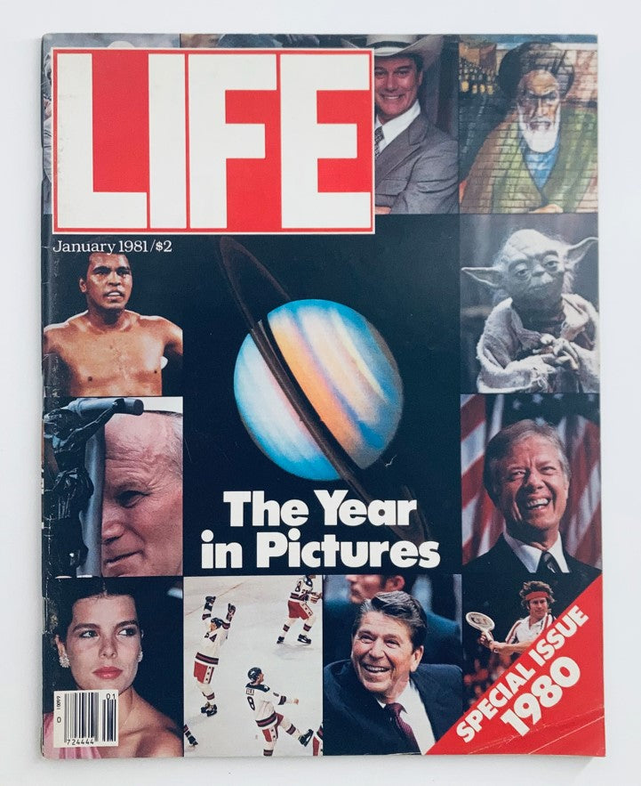 VTG Life Magazine January 1981 The Year In Pictures of The Year 1980 No Label