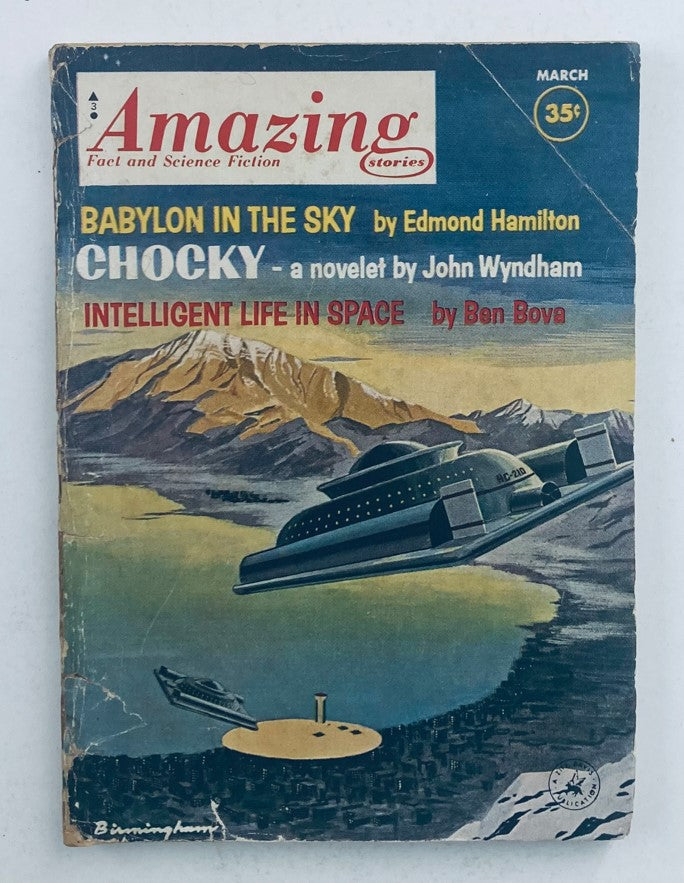 Amazing Science Fiction Stories Magazines May 1963 Babylon In The Sky No Label