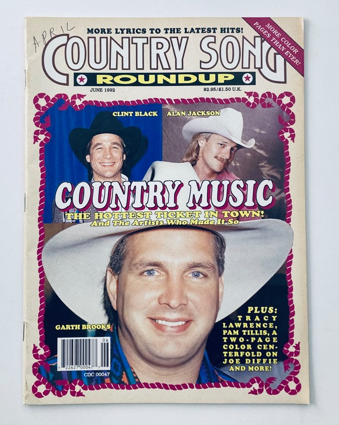 Country Song Roundup Magazine June 1992 Garth Brooks & Clint Black No Label