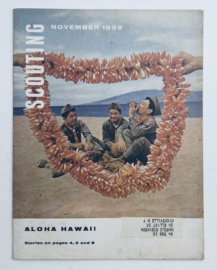 VTG Scouting Magazine November 1959 Vol 47 No. 9 The Lei Signal's Hawaii