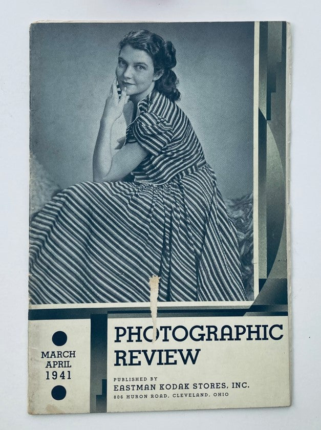 VTG Photographic Review Magazine March 1941 The Cooke Planital No Label