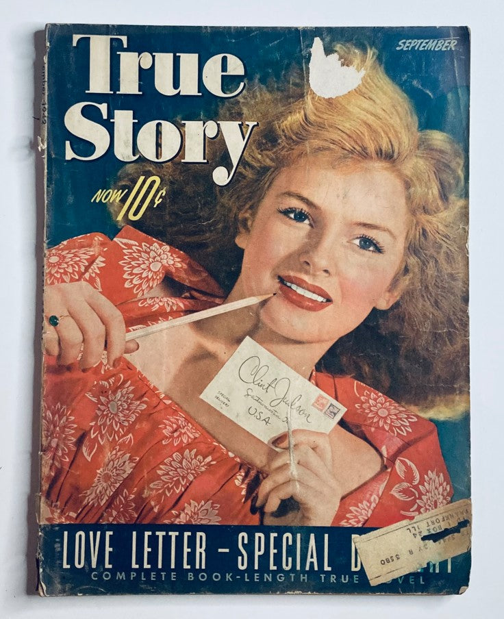 VTG True Story Magazine September 1942 Vol 47 No. 2 Love Letter Special Delivery