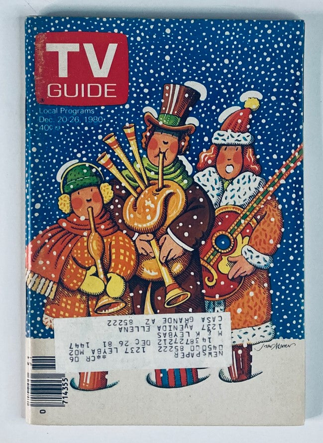 TV Guide Magazine December 20 1980 #1447 A Time for Miracles Phoenix Ed.