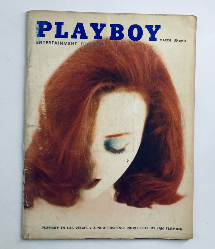 VTG Playboy Magazine March 1960 Playmate Sally Sarell w Centerfold No Label