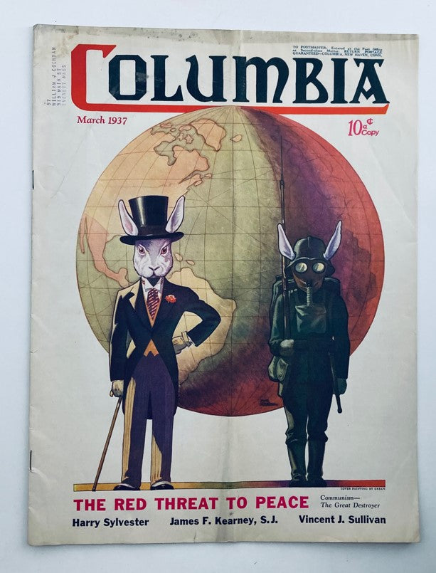 VTG Columbia Magazine March 1937 The Red Threat to Peace