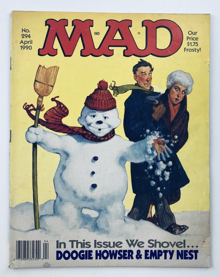 Mad Magazine April 1990 No. 294 Doogie Howser 4.0 VG Very Good No Label