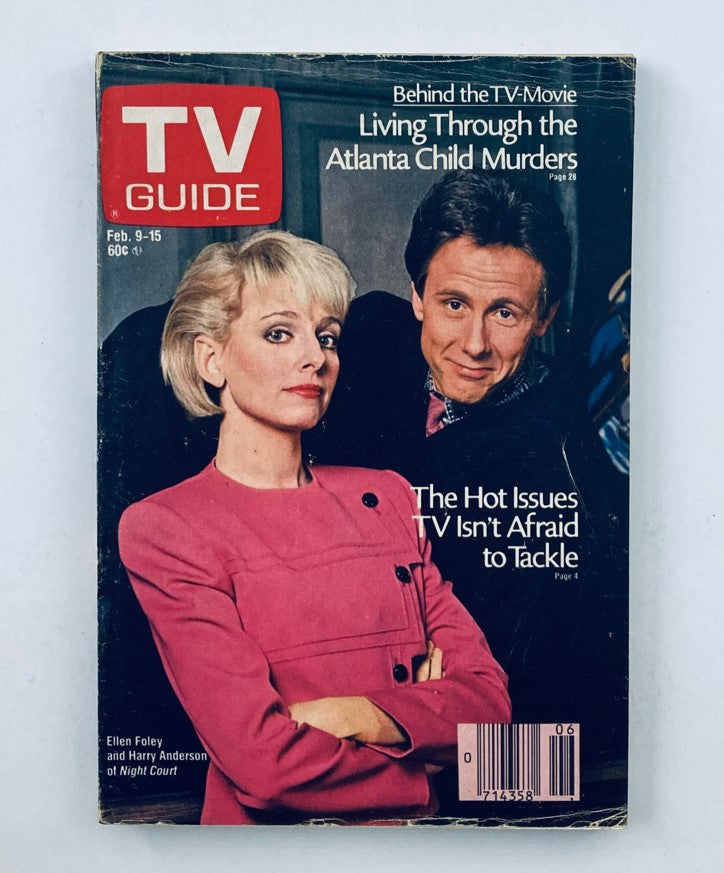 TV Guide Magazine February 9 1985 Cast of Night Court WA-Baltimore Ed. No Label