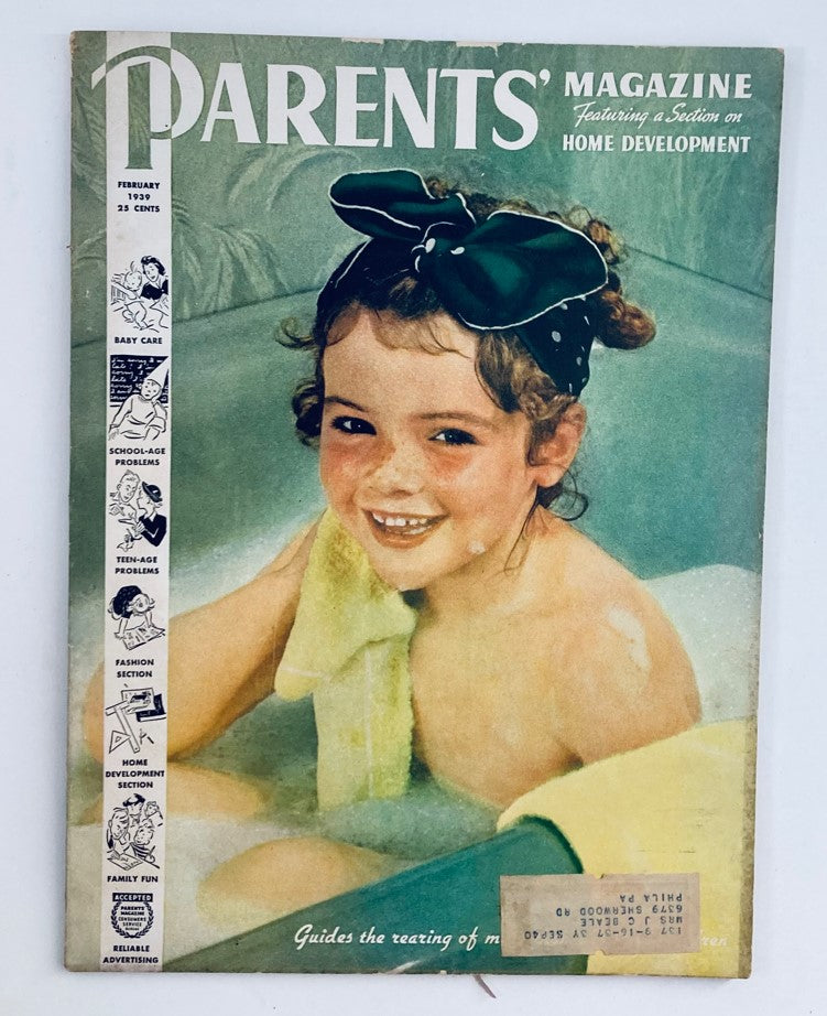 VTG The Parents' Magazine February 1939 How To Deal with Hunger Strikes