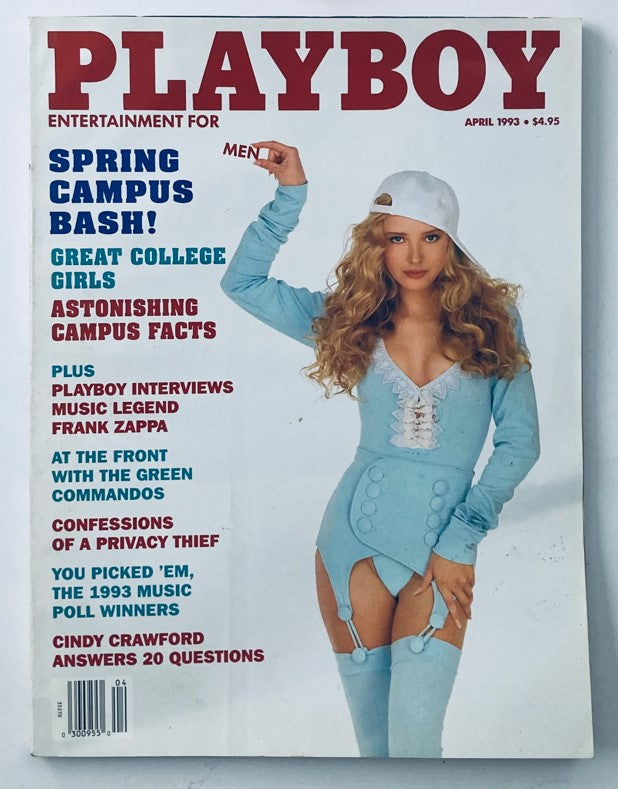 Playboy Magazine April 1993 Nicole Wood w Centerfold No Label